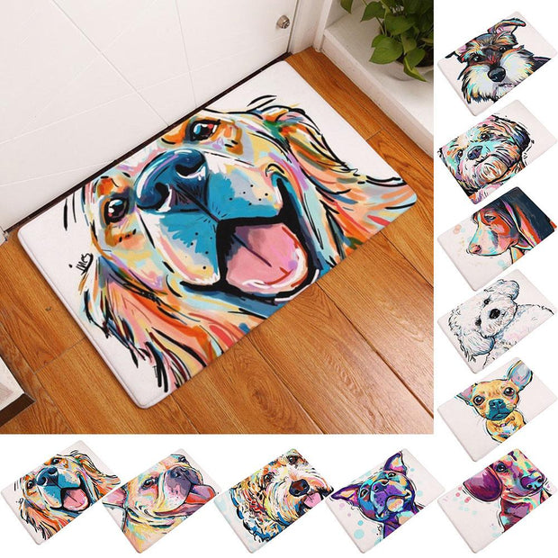 Decorate and keep your home clean with the Pet Face Rug. Plus, this rug is so soft and snuggly that dogs love to sleep on them too, so it can easily double as crate liner for the little guys. And it dries faster than a regular placemat and remains bacteria and odor-free too. 