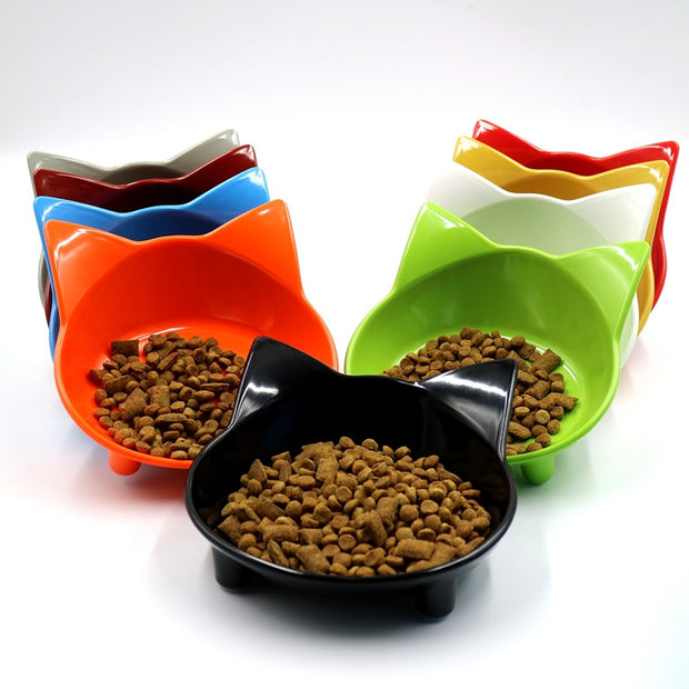 Add a little charm to mealtime with the Cat Food Bowl! This ceramic cat bowl can stand to frequent use and cleanings and the design features a lovely cat ear silhouette. This bowl is the perfect size for serving up a delicious meal for your pet friend in style. Plus, it’s completely dishwasher and microwave safe so heating and cleaning are easy!