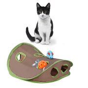 Help end boredom, clawing and scratching with the Interactive Cat Toy. This never-ending game will keep your kitty entertained by enticing her passion to stalk, chase and pounce. Not only does this toy allow your feline to fulfill her natural instincts, but it gives cats of all ages a fun exercise routine. 