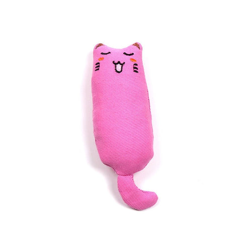 Give your kitty hours of endless fun with the Catnip Cat Toy! Each purchase comes with a catnip. The catnip is 100% natural, it stimulates a harmless, playful reaction in most cats. The toy has textures that drive cats wild to promote play and exercise. It’s great for solo or interactive play and is lightweight so you can toss it if your kitty likes chasing.  