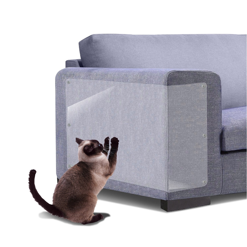 Scratching is normal for kitties since it helps them exercise, stretch, relieve stress and boredom, and mark their territory. With the Cat Scratch Furniture Protector, you can protect your furniture from your cat's natural instincts. 