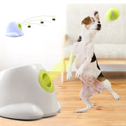 If your dog goes loves the game of fetch, he/she’ll enjoy the Mini Tennis Ball Launcher. This automated ball launcher features time intervals to keep fetch interesting, and a wide-mouth bucket so your dog can easily return the ball. Your dog can play independently allowing you to work or watch your movie. Mini Tennis Ball Launcher is designed with a special protection arc design, which ejects balls upwards and out to help protect your pooch from getting hit.  