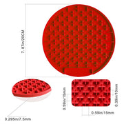 The Lick Mat it’s a textured way to give your dog a tasty treat! The lick mat is a fun way to treat your dog or distract them when needed. Simply spread a treat such as a peanut butter all over the textured mat and let your four-legged friend have at it. Once your dog is all done, throw it in the top rack of the dishwasher for easy cleaning!