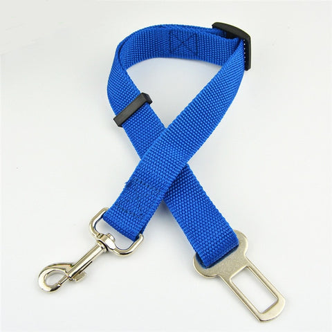 Keep your fur friend safe while driving with Seat Belt Clip. This harness will help keep your dog in his seat and limit distracted driving. Now you can have peace of mind when your dog comes along for a drive. The Seat Belt Clip is fast and simple to install also keeps your pet securely in place. 