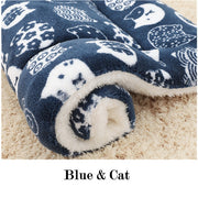 Give your pooch a snug place to wind down with the Extra Plush Pet Bed. This bed is excellent for catnaps and dogs who like to nap curled up too! It’s two-sided with cozy, breathable fabric on one side and cloud-plush on the other side when you need extra warmth and softness