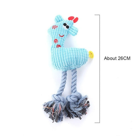 Make playtime fun and enjoyable with the Medium Dog Toy. This plush toy is packed with ultra-soft material to set up the excitement during playtime! It’s completely stuffing-free, which indicates you don’t have to worry about having fluff dispersed across your house floor and furniture. 