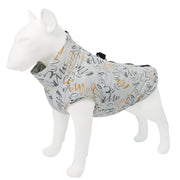 When tough elements approach, give your dog the stylish protection of the Waterproof Dog Coat. This warm dog coat is the ideal addition to your dog's cool weather wardrobe. It is simple to put on your dog because of the zipper design. The quilted shell, along with the fleece lining, will keep your pup extra warm. The D-shaped ring is thick and durable, which can bear more strong pull strength, it is convenient and practical.